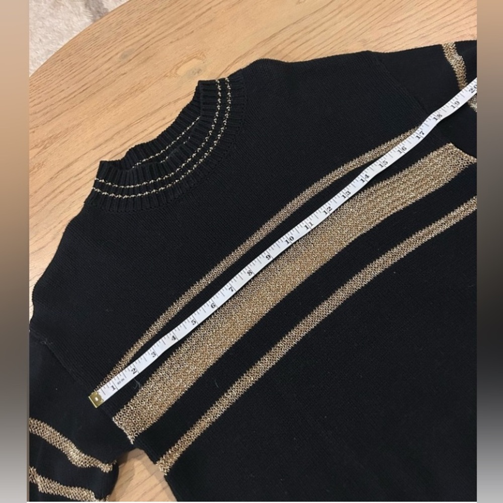 “SHOW ME YOUR MUMU” - “NEVE”
Black and Gold Sweater Size XS - Picture 6 of 9
